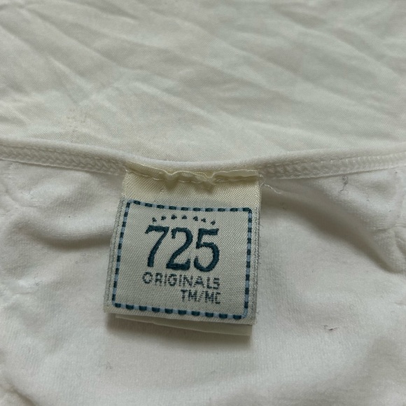 White fitted ruched nylon tank - Picture 12 of 13